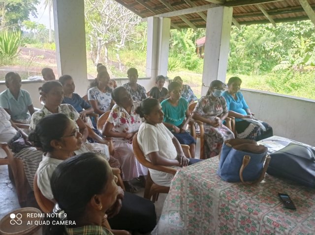 சோப்பு உற்பத்தி பயிற்சி திட்டம் மற்றும் உணவு மற்றும் ஊட்டச்சத்து குறித்த அணுகுமுறை மேம்பாட்டு திட்டம்